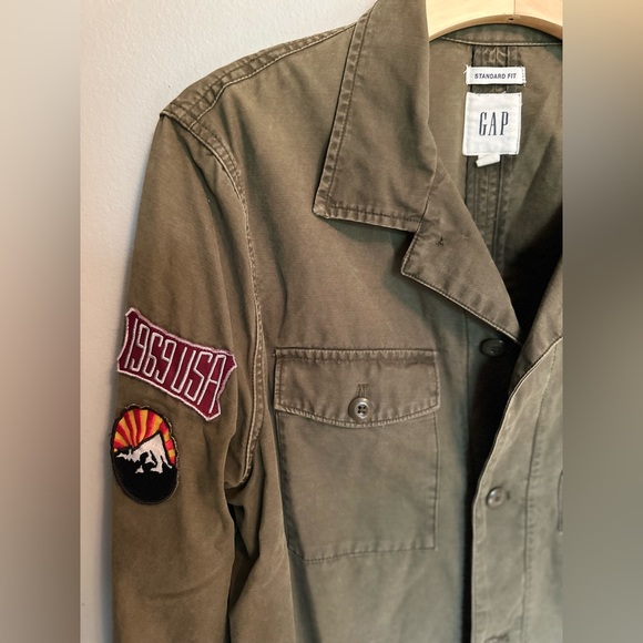 SOLD!!! Gap patchwork jacket - Picture 2 of 3